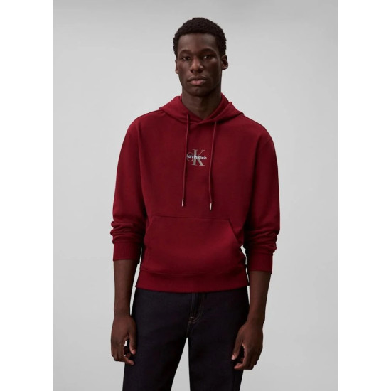 Calvin Klein Ανδρικό φούτερ Cotton Terry Monogram Hoodie